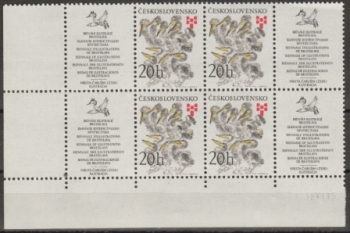 2149 - větší celek 4 známky + 2 K L + 2 K P ** - 1975